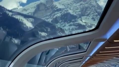 Skyroof Journey Through the Alps 🏔️✨ | Train Ride of Dreams 🚄