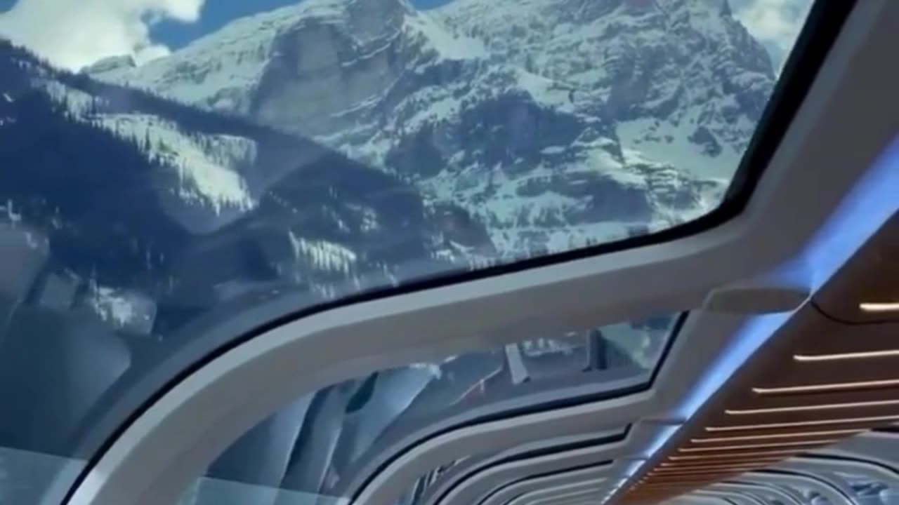 Skyroof Journey Through the Alps 🏔️✨ | Train Ride of Dreams 🚄