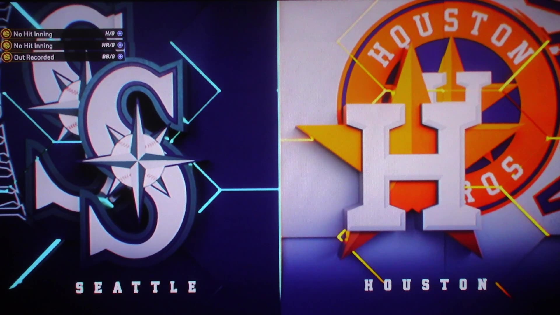 MLB The Show: Houston Astros vs Seattle Mariners (S16 G54)