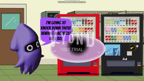 Void Blooper Tries to Knock Down the Vending Machines/Grounded