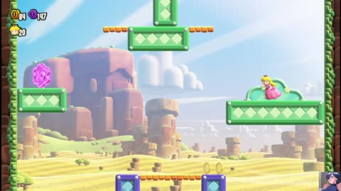 Mario Wonder mas agora somos a Peach (MARIO WONDER part 5)