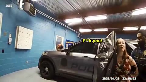 Racist Girl Takes it Too Far With Cop