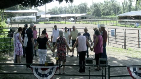 Skipper Calder & Cowboy-up Ministry bring horse training with a message at 11am.