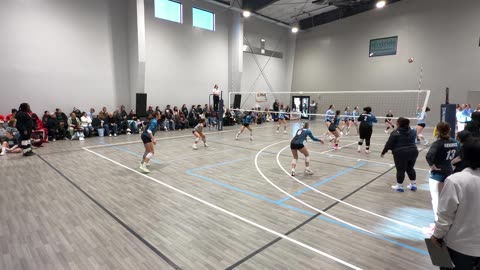 SUVL Mojo Girls 17/18 Tourney - Pool Play Day 2: vs Keahi 17 - Set 2 of 2