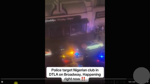 African nightclub in LA raided by ICE