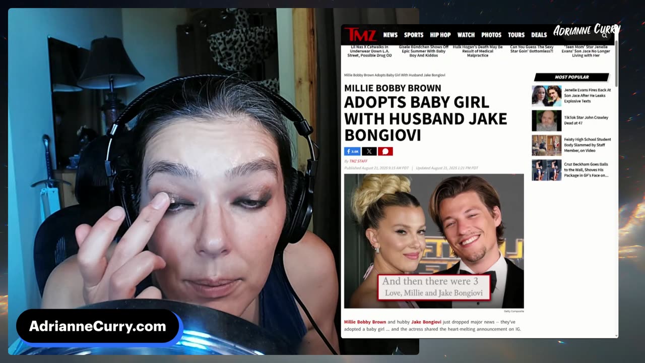Cracker Barrel Millie Bobbie Brown and morning makeup!