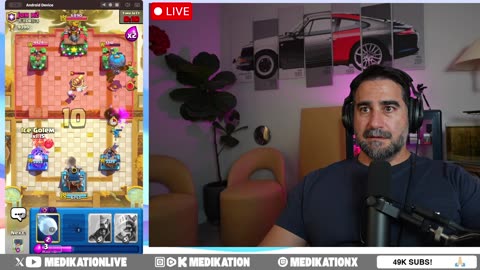 Medikation is Live! Clash Royale Gameplay Live!