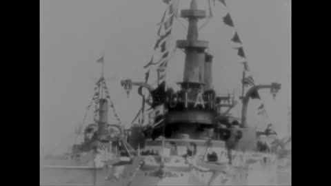 1907 Naval Review US Navy at Hampton Roads - Pre Dreadnoughts, Monitors and Battleships before WWI