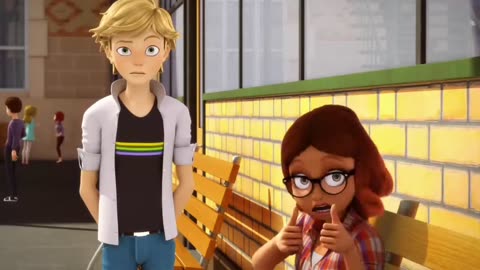 Miraculous - Cat noir and ladybug making weird noises in French