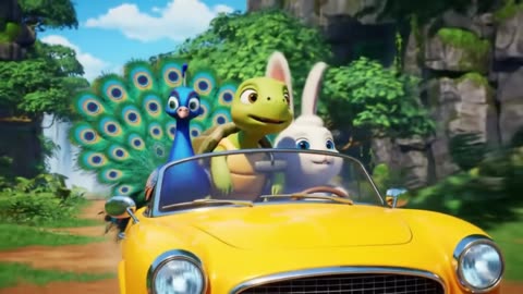 What Happens When Turtle & Rabbit Go on a WILD Sea Adventure 🐢🐇 | Official Trailer | ToonyWorldAi
