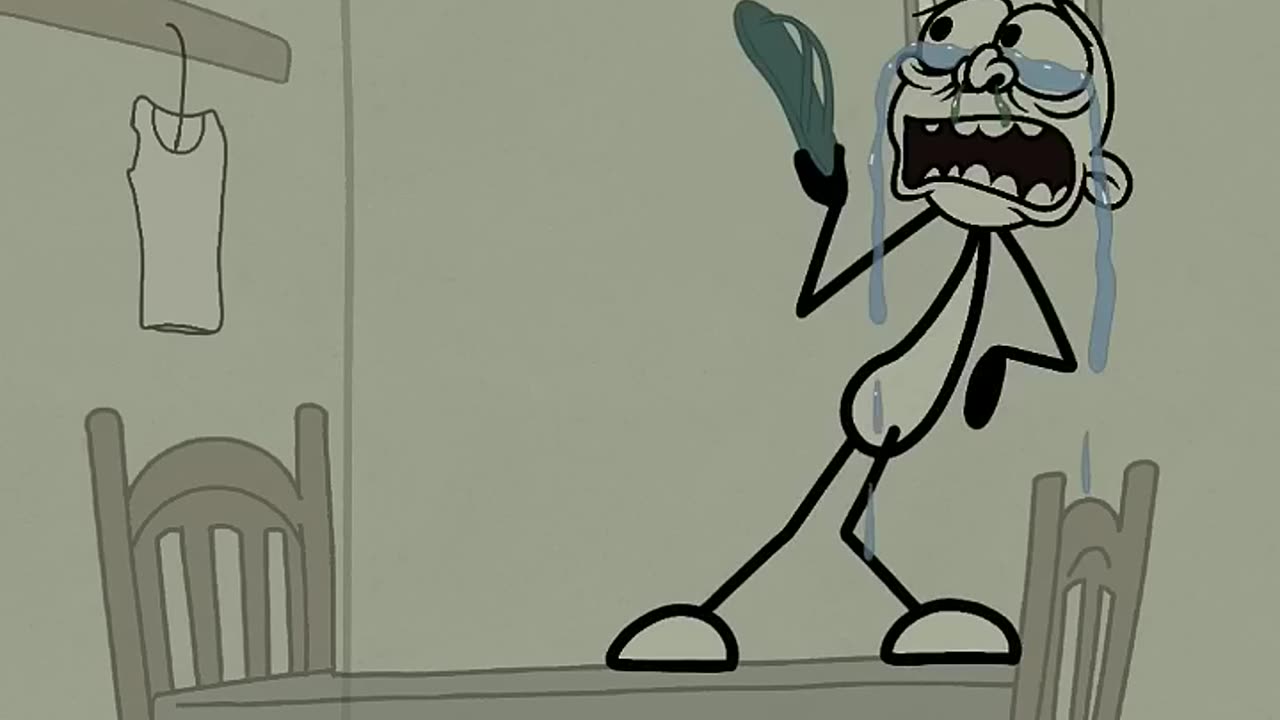 Home alone with a roach!