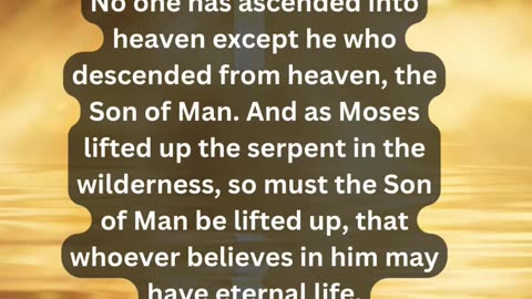 Journey of faith and spiritual growth John 3:12-15 Daily Bible Verse