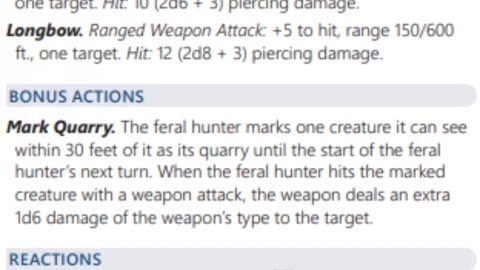 Feral hunter monster vault 1 tales of the valient review