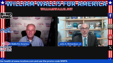 Medical Freedom & Breaking Myths (William Wallis for America w/John Richardson)