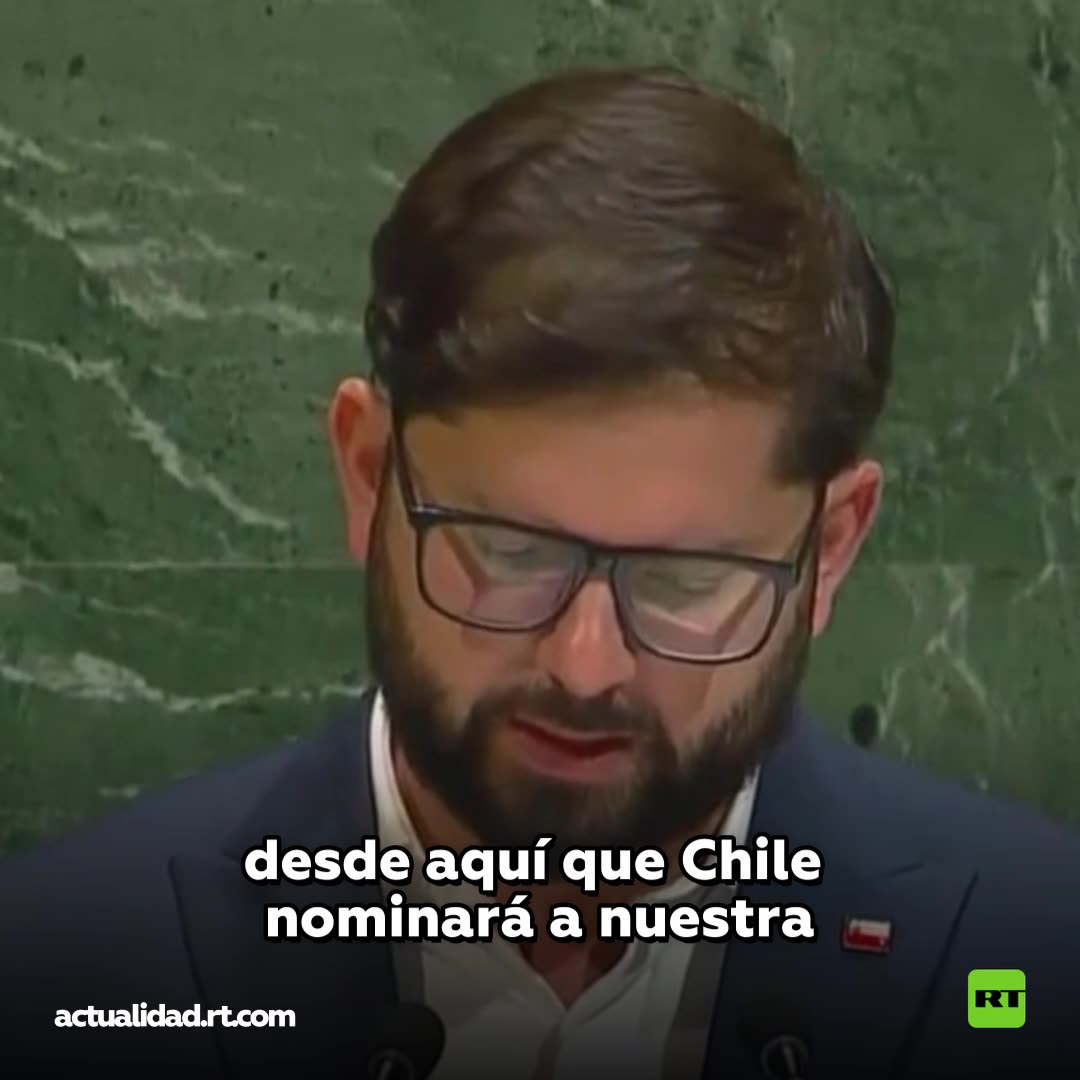 Boric propone a Bachelet como candidata a la ONU