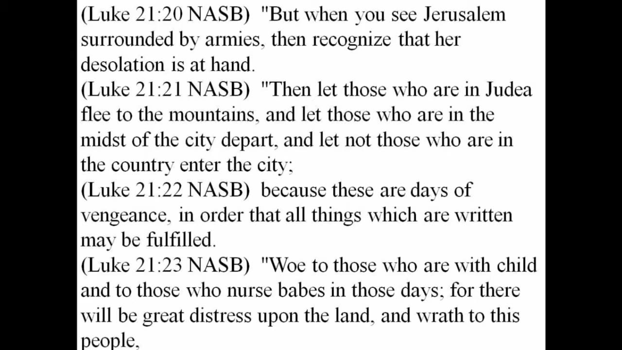 Luke 21 – Messiah says to be on guard and alert at all times. 2017