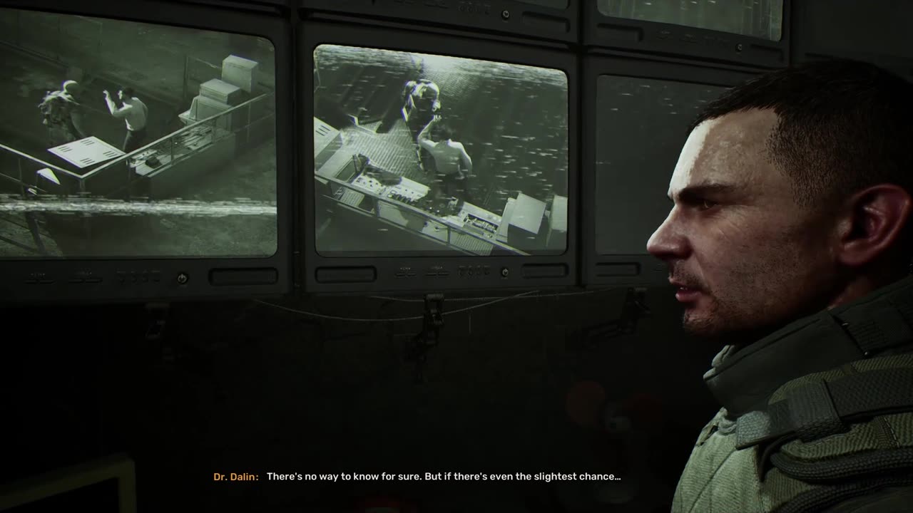 Boss Fight with Korshunov in Stalker 2.
