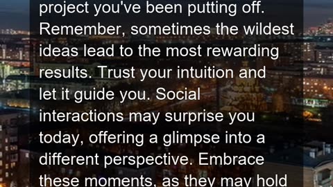 Daily Horoscope | Aquarius & Pisces 🌟