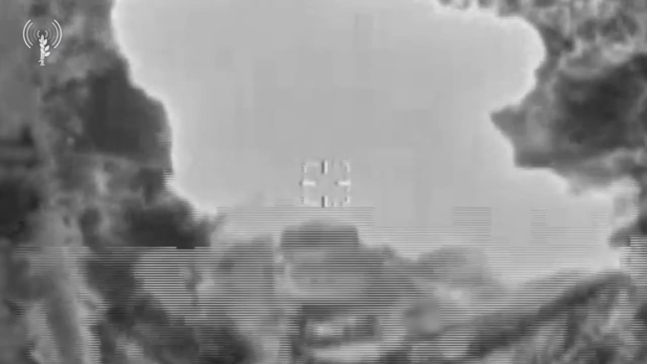The IDF releases footage of its strikes against Hezbollah facilities in Lebanon's