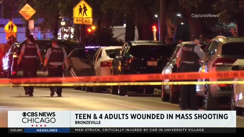 Teen seriously injured in mass shooting on Chicago's South Side