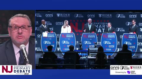 Watch it Again: New Jersey Democratic & Republican Gubernatorial Primary Debate, Presented by Uber