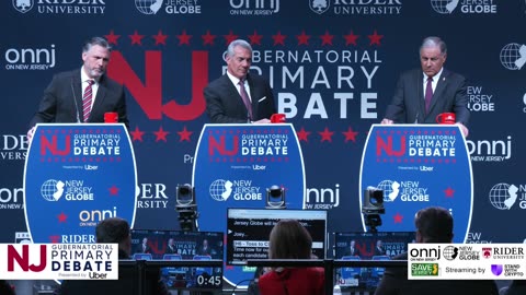 Watch it Again: New Jersey Democratic & Republican Gubernatorial Primary Debate, Presented by Uber
