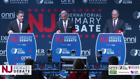 Watch it Again: New Jersey Democratic & Republican Gubernatorial Primary Debate, Presented by Uber