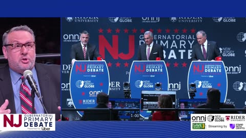 Watch it Again: New Jersey Democratic & Republican Gubernatorial Primary Debate, Presented by Uber