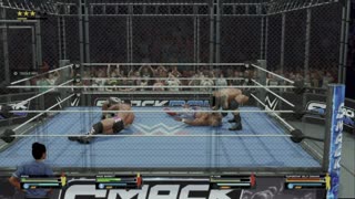 WWE 2k25 9 Universe Mode Fatal Four Way