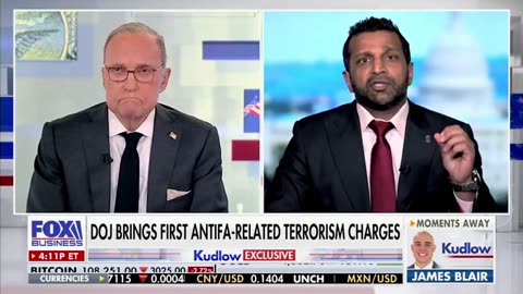 FBI Dir Announces First Antifa Terrorism Charges