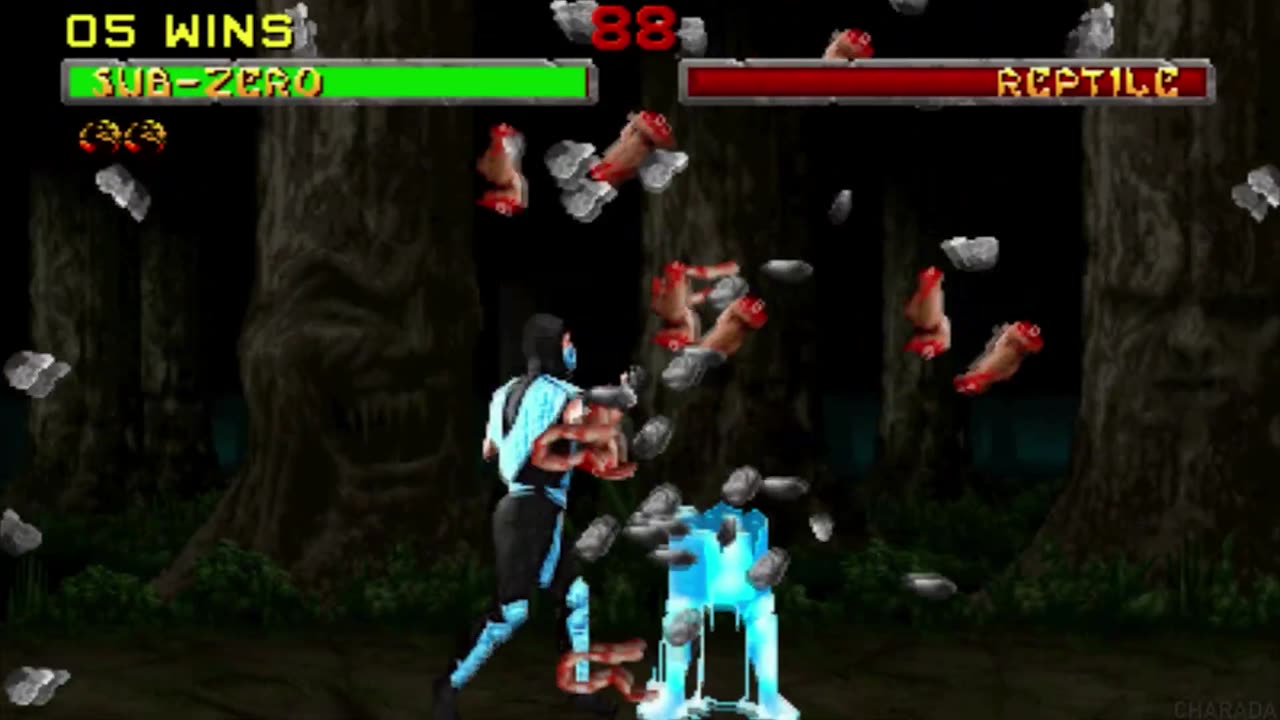 Mortal Kombat 2 - Sub-Zero - Arcade Cabinet