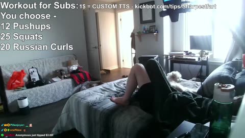 Sharpfart doing some wild sleep talking
