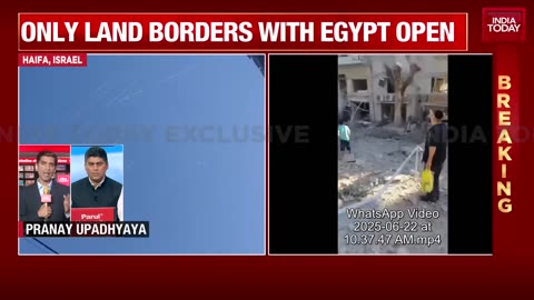 Iran strikes Israel's Haifa Port Amid Escalating Tensions Iran-Israel War India Today News