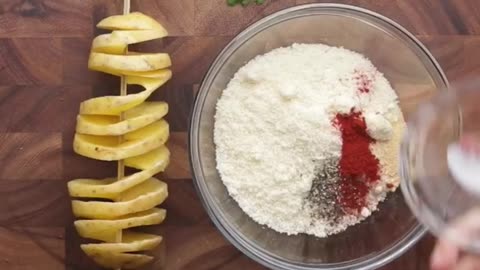Cool way to cook potatoes / Tornado Potatoes