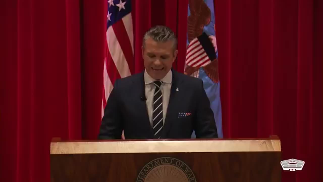 Sec of War - Pete Hegseth ARSENAL OF FREEDOM FULL SPEECH