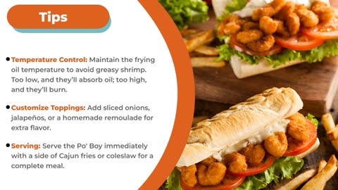 South American Crispy Fried Shrimp Sandwich