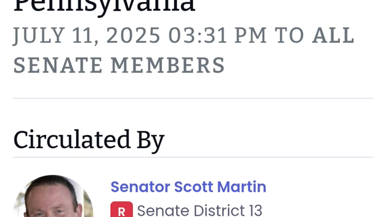 Senate Resolution on Online Safety