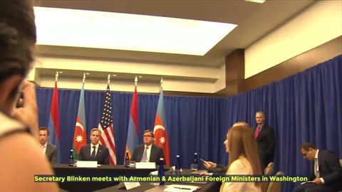 Secretary Blinken brings Armenia and Azerbaijan together in historic meeting in DC.