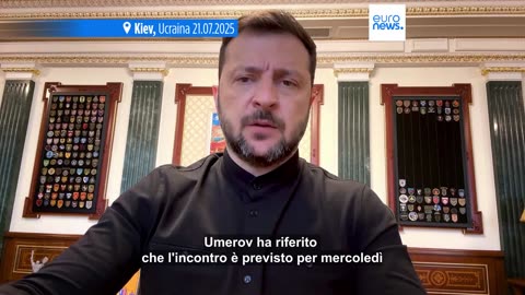 NOTIZIE DAL MONDO Nuovi colloqui di pace tra Russia e Ucraina a Istanbul mercoledì 23 luglio 2025 dice Zelensky.Dopo l'ultimo round di colloqui di pace, la Russia ha pubblicato un memorandum che dettaglia le condizioni per la fine dei combattimenti.