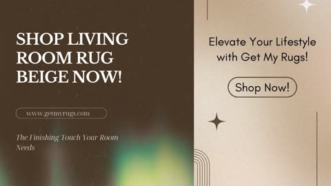 Make Your Living Room Cozy with Living Room Rug Beige | GetMyRugs