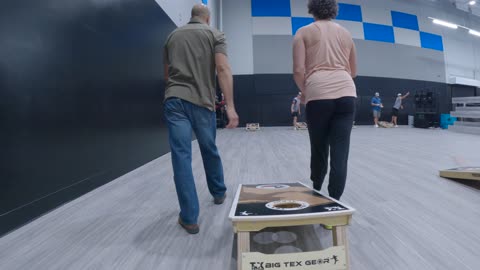 NCTC TCL Cornhole, Open singles - Match 1