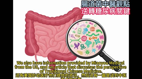 腸道菌中醫觀點 逆轉糖尿病關鍵