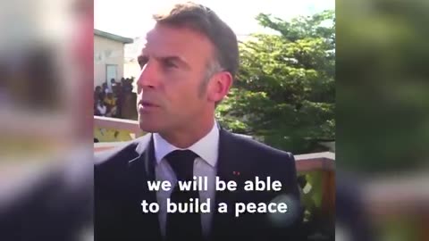 Macron gaslights the world into believing Ukraine isn't launching missile/drone attacks on Russia.