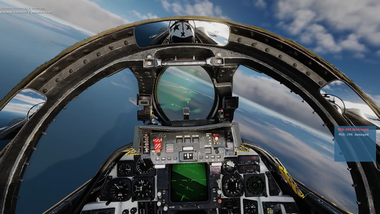 F-14B , Wingman and I take on 2 Yemeni Mig 29s , plus 1 Iranian 29