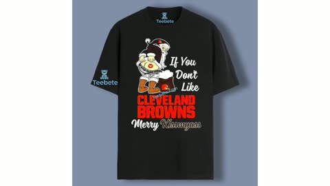 Santa Claus If You Dont Like Cleveland Browns Xmas Shirt Trendy