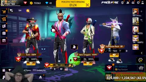The fun of playing Garena Free Fire Ep335