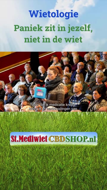 Paniek zit in jezelf niet in de wiet