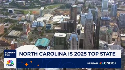 July 10, 2025 - North Carolina Named USA's Top State for Business