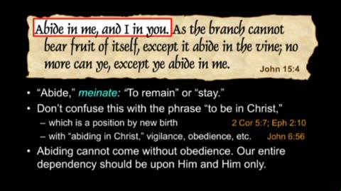 John (Session 15) Chapters 15-16