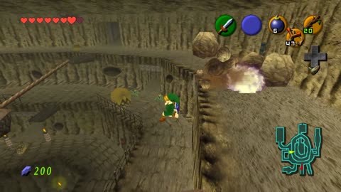 Zelda Ocarina of Time - Stopping the wild, wild rollin'